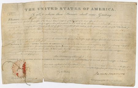Lot #86 James Monroe Signed Document - Image 2